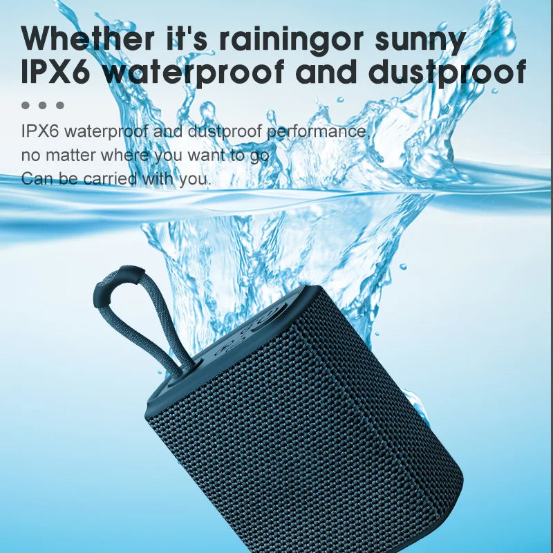 Bluetooth wireless Speakers Rockmia Mini Waterproof Outdoor Bluetooth Speaker