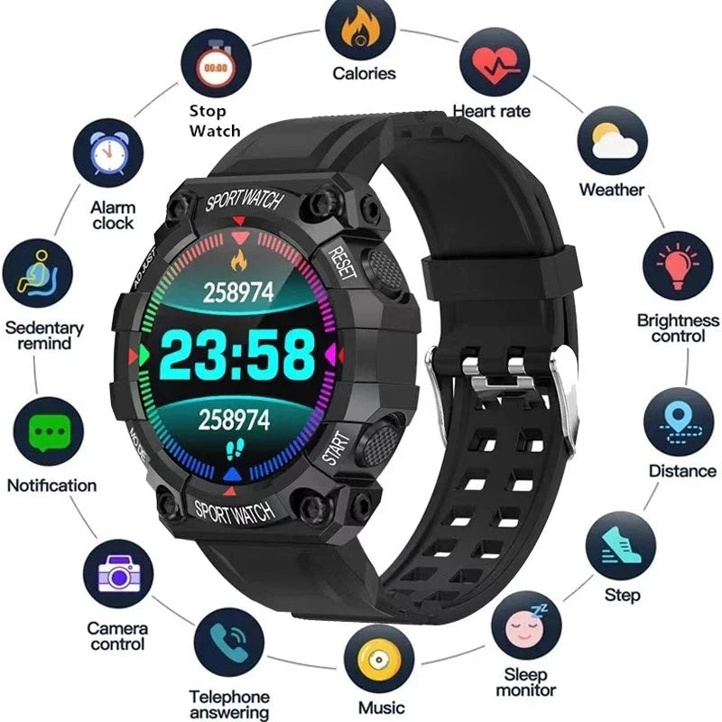 Bluetooth Waterproof Smart Watch with Pedometer Billabank Electronics