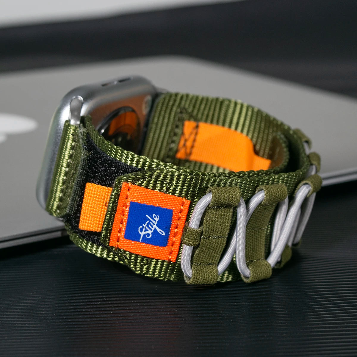 Tactical Nylon Strap for Apple Watch Ultra & Series Billabank Electronics watch bands