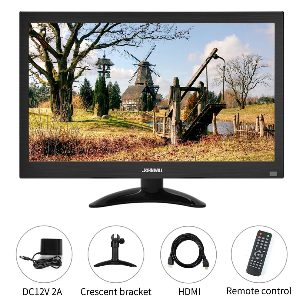 Computer Monitor 13.3" Portable TFT LCD screen, HDMI