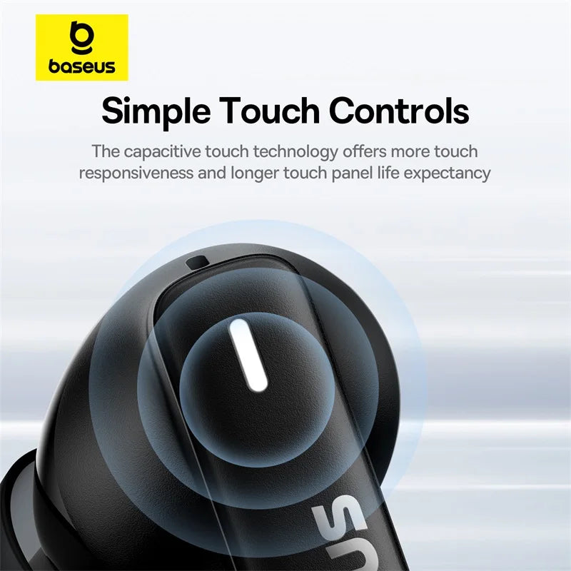 headphones Baseus Bowie E19 Wireless Earbuds Big Bass and 33Hrs Battery earphone