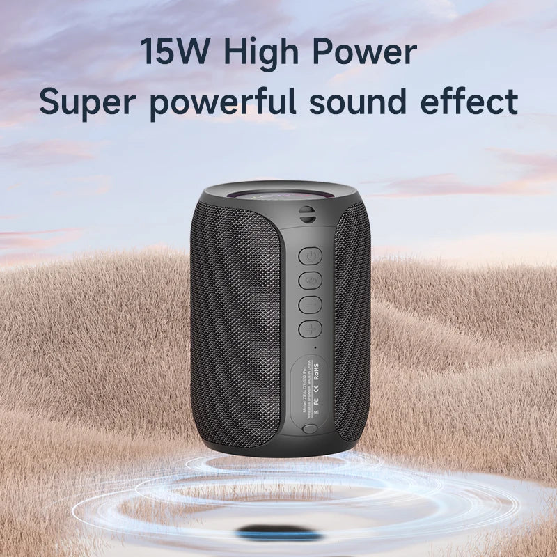 Speakers Zealot S32PRO Outdoor Speaker, Bluetooth 5.2, built-in microphone, memory card support waterproof speakers