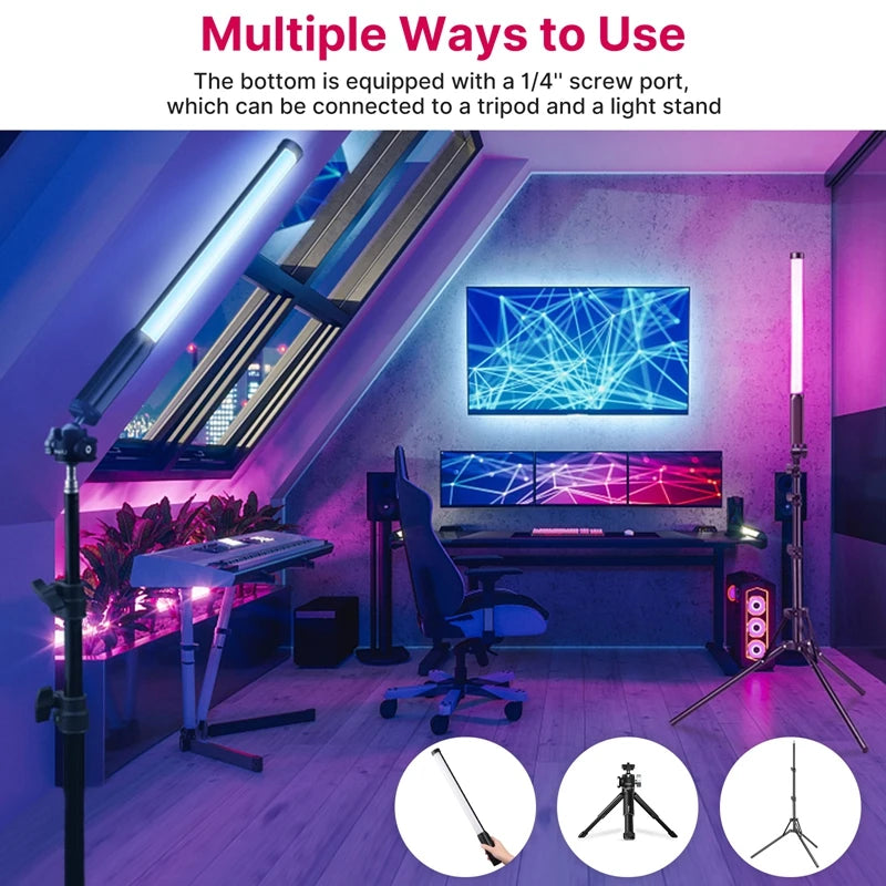 Light Wand Ulanzi VL119 lighting , lighting events video studio production, Flashes  - Billabank Electronic Store