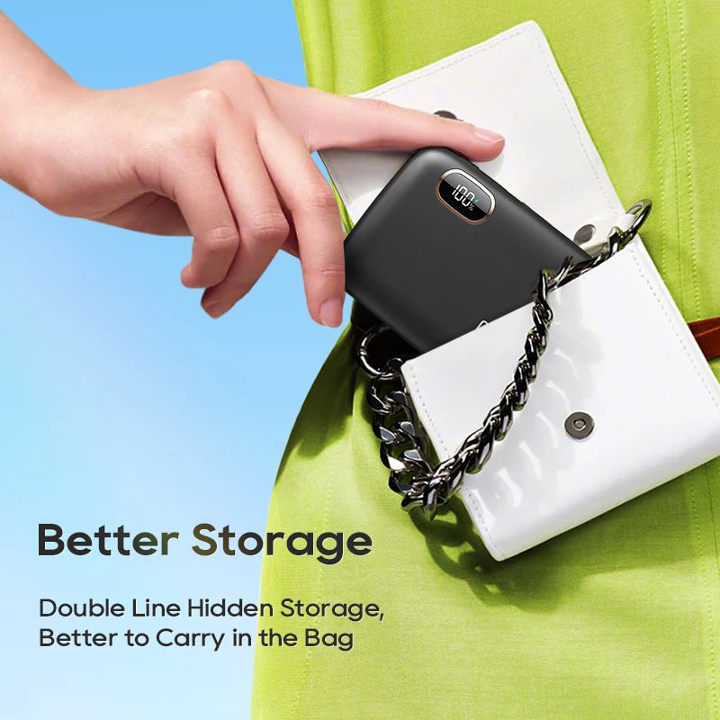 Power Bank smartphones iPhone, Xiaomi, Sony, HTC, LG, and Samsung 10000mAh Featuring a Li-Polymer battery certified by RoHS, CE, and FC