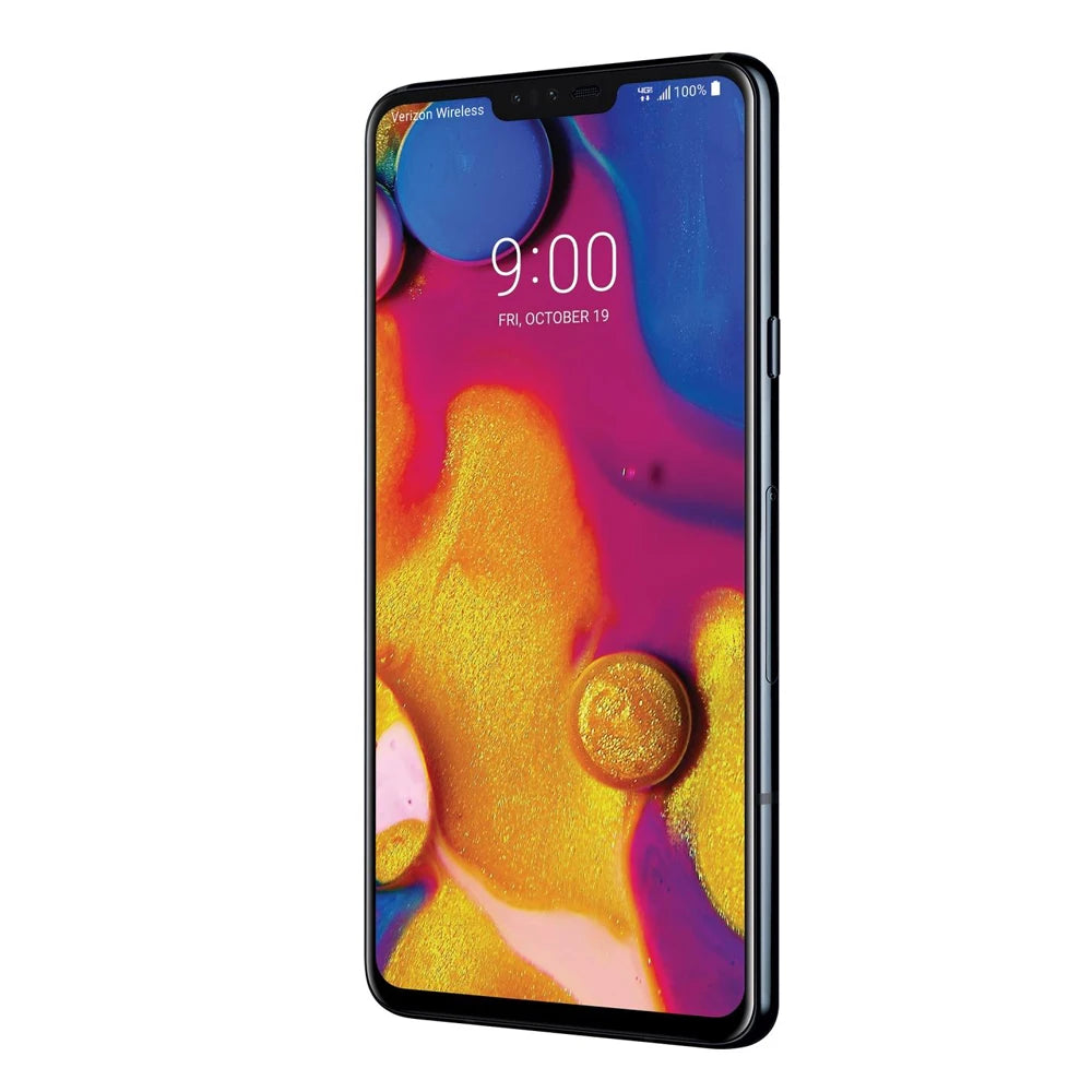 cellphone Original LG V40 ThinQ 4G LTE Mobile Phone 6.4'' 6GB RAM 64GB/128GB ROM 16MP Single/Dual SIM Fingerprint V405UA V405EBW