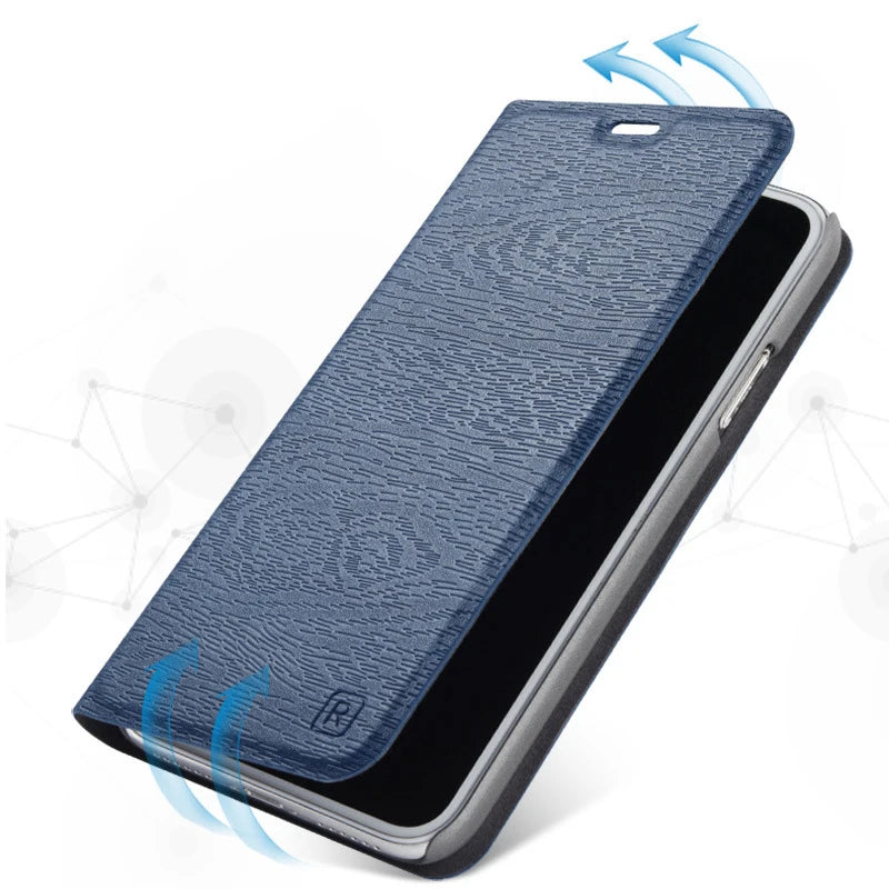 Apple iPhone cover cellphone Flip Leather Case for Apple iPhone case (Multi Options Available)