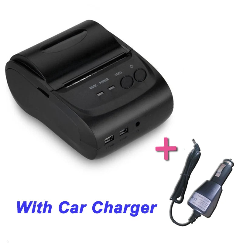 Printer 58mm Mini Bluetooth Thermal Receipt Printer for retail store sales billabank electronics store
