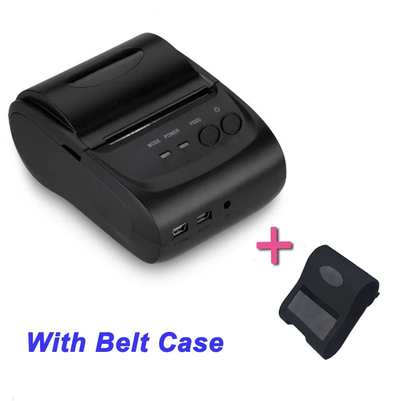 Printer 58mm Mini Bluetooth Thermal Receipt Printer for retail store sales billabank electronics store