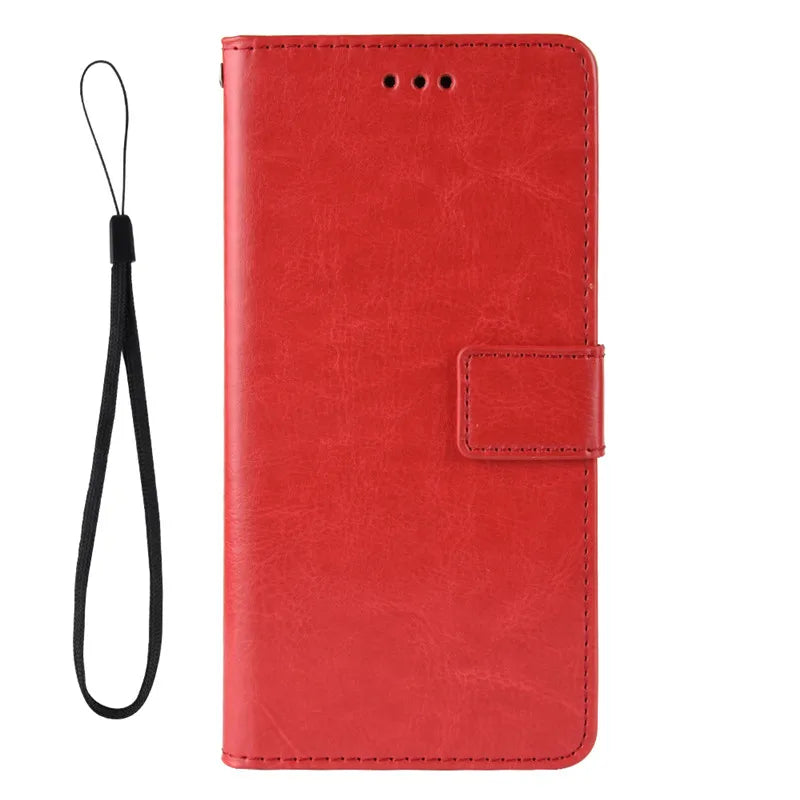 Samsung Galaxy Xcover Pro Leather Flip Case For Samsung cellphone (Multiple Options Available)