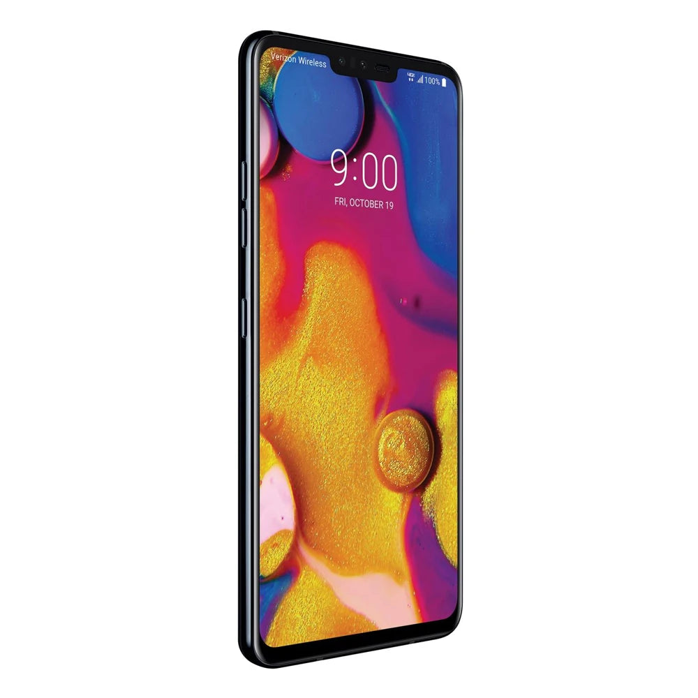 cellphone Original LG V40 ThinQ 4G LTE Mobile Phone 6.4'' 6GB RAM 64GB/128GB ROM 16MP Single/Dual SIM Fingerprint V405UA V405EBW