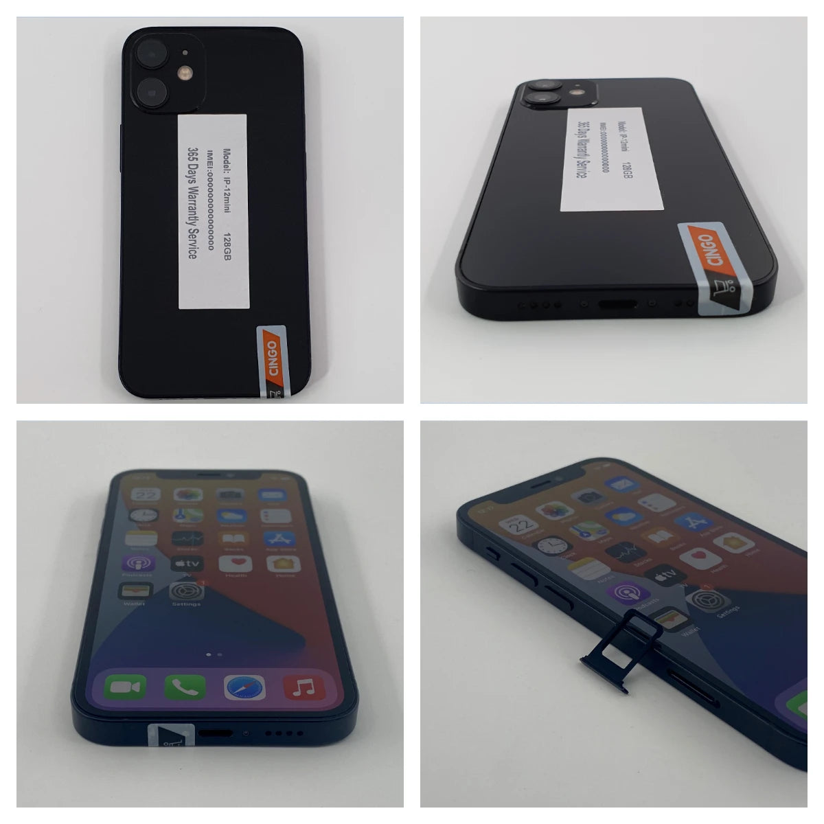 Apple iPhone 12 mini smartphone 64GB/128GB/256GB IOS A14 5.4'' Dual 12MP iPhone 12mini Cellphone