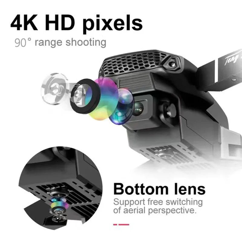 4K HD Camera X8Se V2 Drone 3-Axis Gimbal Quadcopter Remote Control Wifi GPS Drone