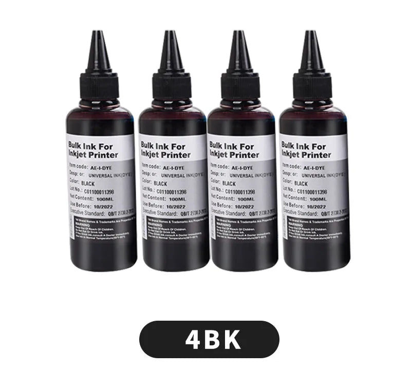 100ml Universal Dye Ink for injet printers cartridge refills Billabank Electronics