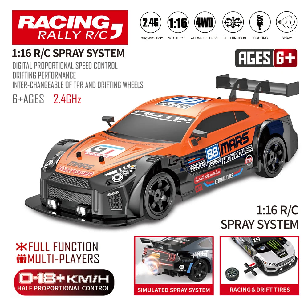 High Speed RC Car by LKCOMO  remote control car CE-certified RC car