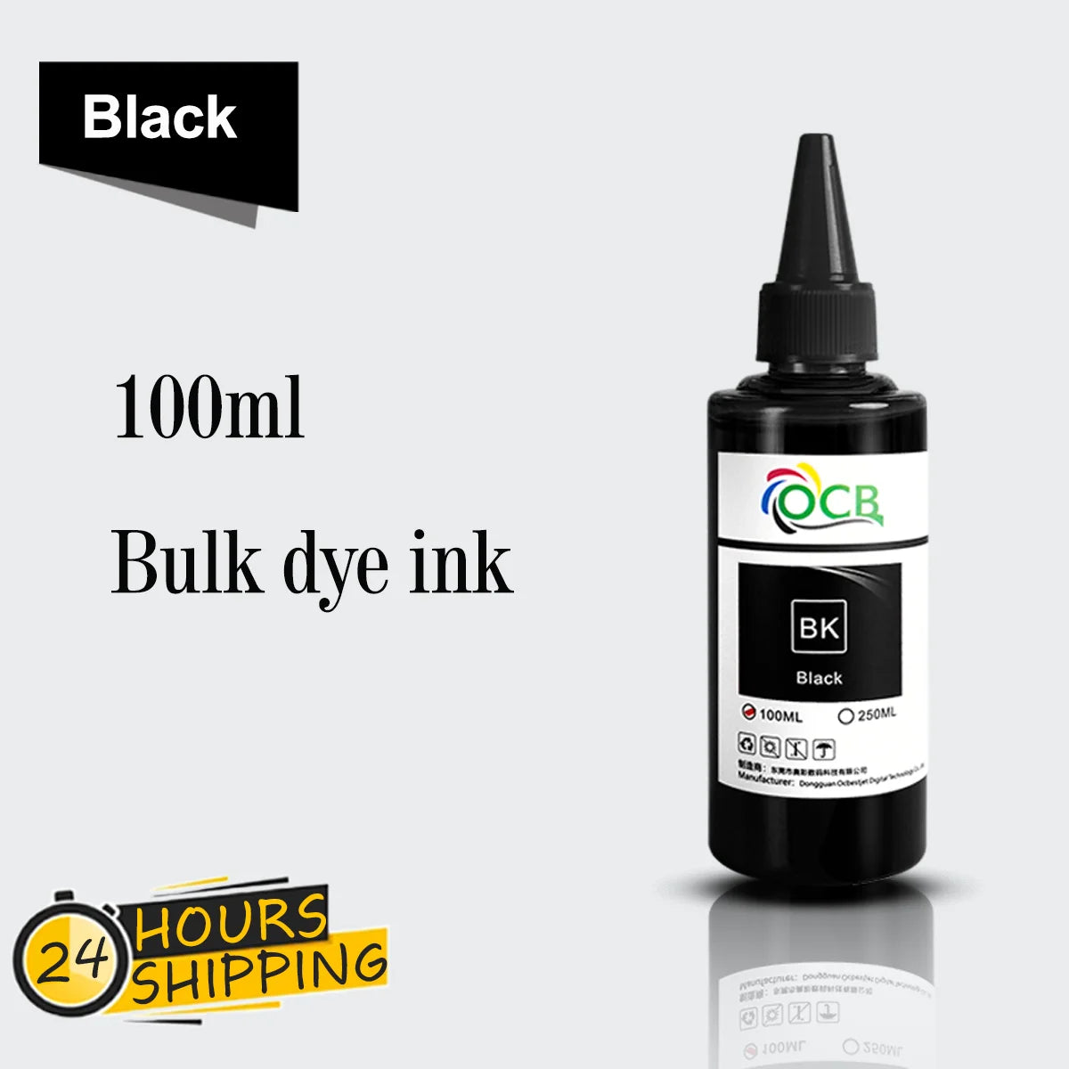 100ml Printer Refillable Ink Cartridges and CISS Systems cyan, magenta, yellow, light cyan and light magenta