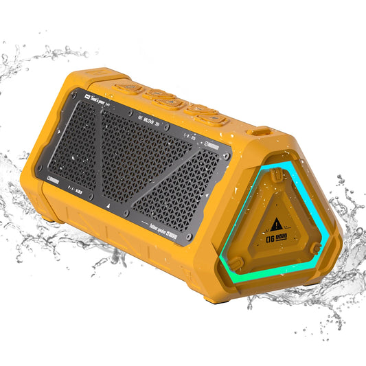 40W Outdoor Bluetooth Speaker with Stereo Sound & RGB Lights