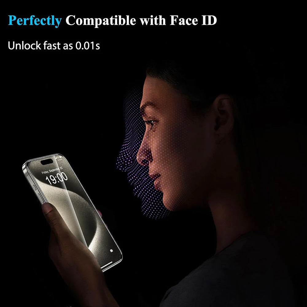 cellphone protector Tempered Glass For Apple iPhone screen protector (Multi Options Available)
