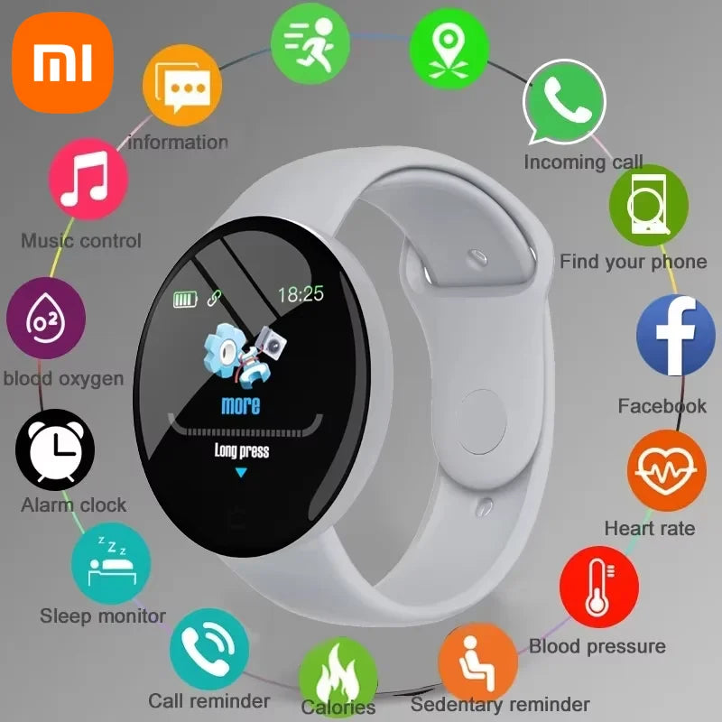 Xiaomi D18 Smartwatch with Sport & Smart Features watch LED Display, bluetooth, track steps