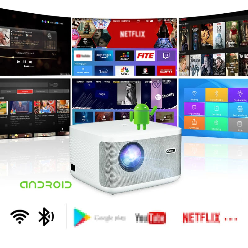 Projector WZATCO A20 Digital Focus Full HD Projector