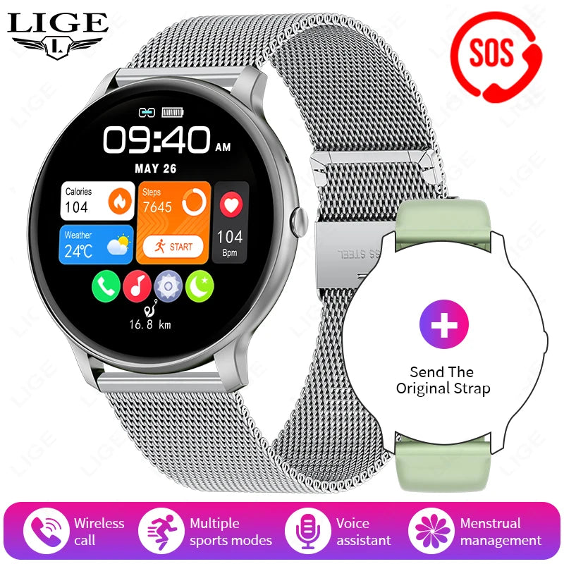 Elegant Fitness Smartwatch for Android & iOS Users