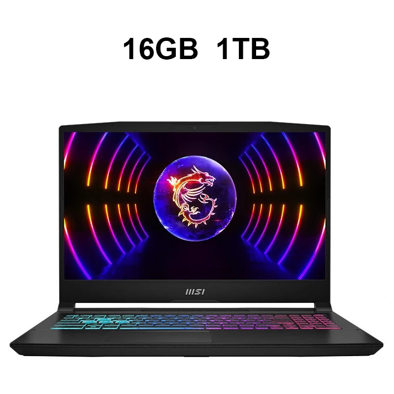 MSI Katana 15 QHD 165Hz Gaming Laptop with RTX 4060 & i7 Power