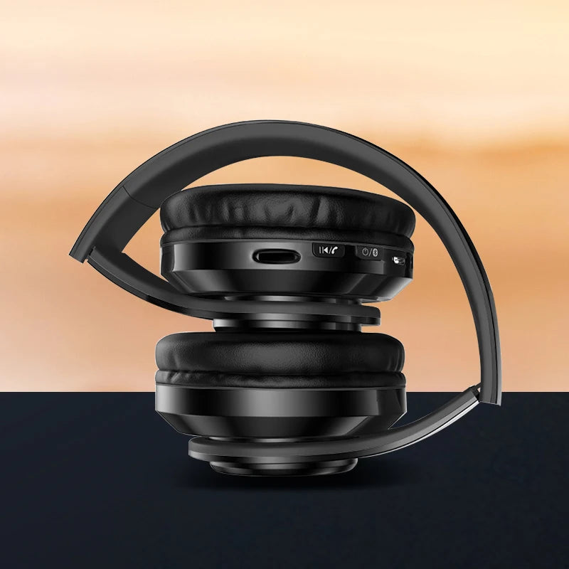 Headphones Wireless Bluetooth 5.0 Foldable Headphone With built-in Microphone