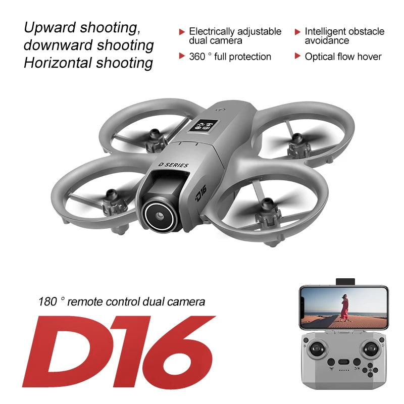 8K Xiaomi D16 Pocket Drone with Obstacle Avoidance