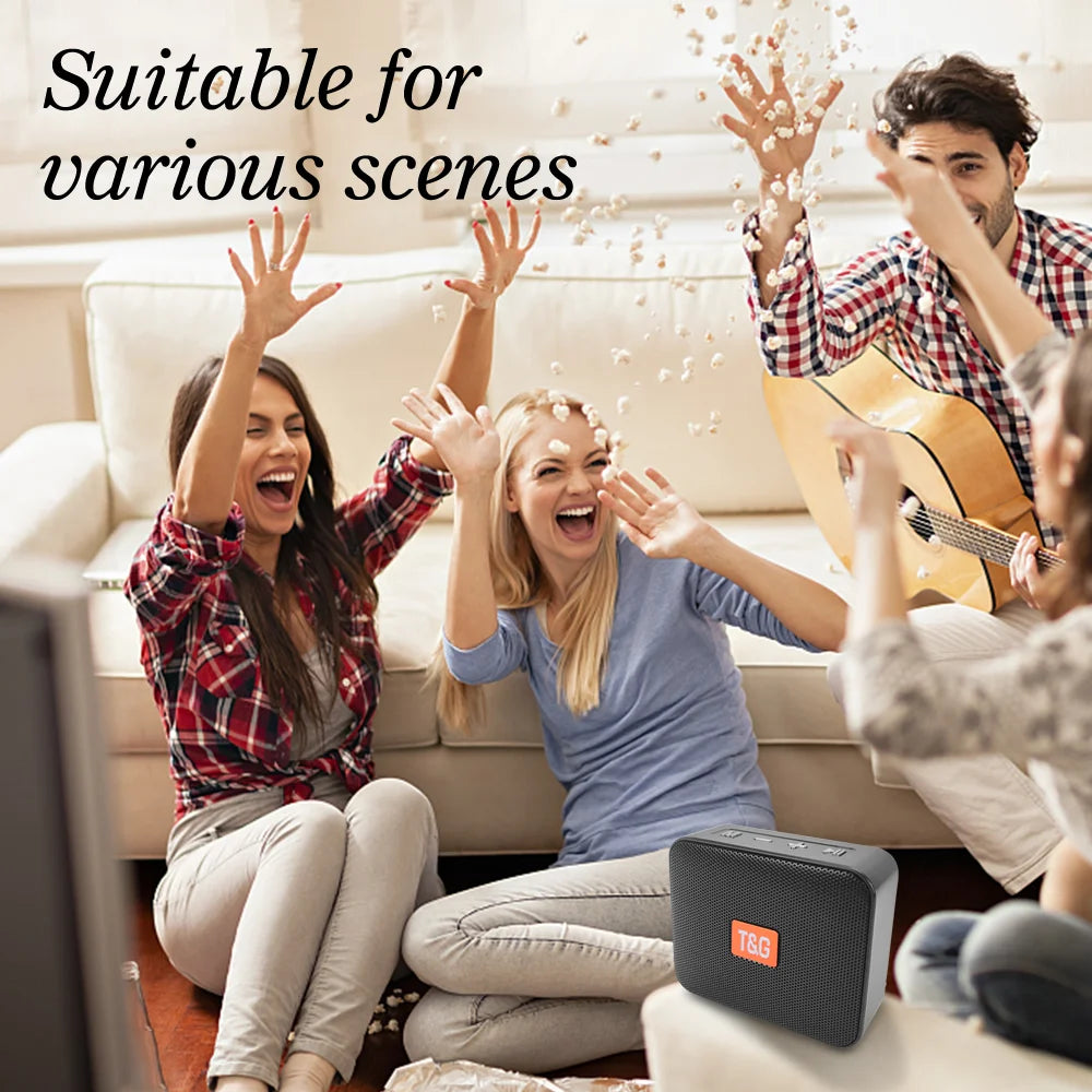 "TG608 Mini Wireless Bluetooth Outdoor Portable Speaker
"