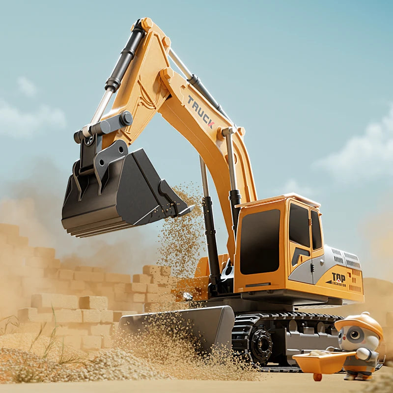 Toy & Hobby remote control RC Excavator with Music and Light