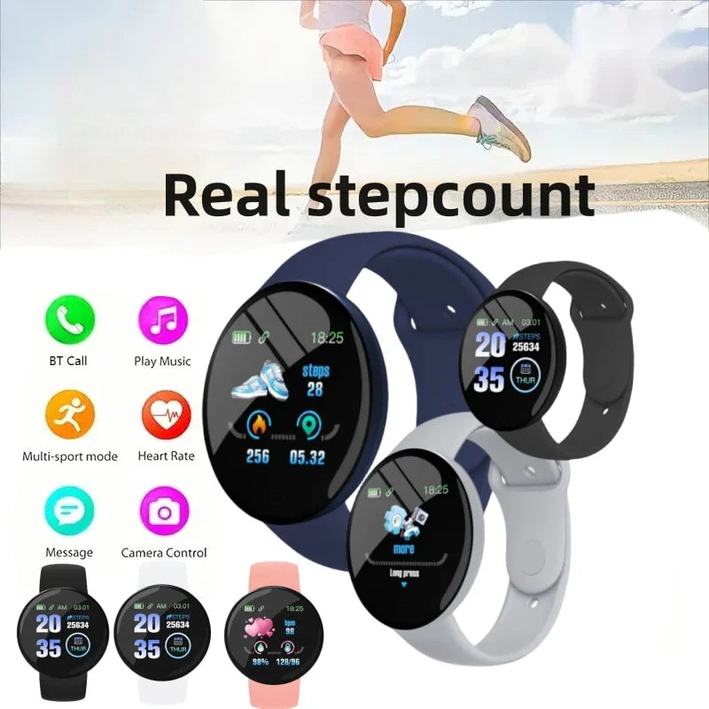 Xiaomi D18 Smartwatch with Sport & Smart Features watch LED Display, bluetooth, track steps