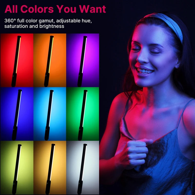 Light Wand Ulanzi VL119 lighting , lighting events video studio production, Flashes  - Billabank Electronic Store