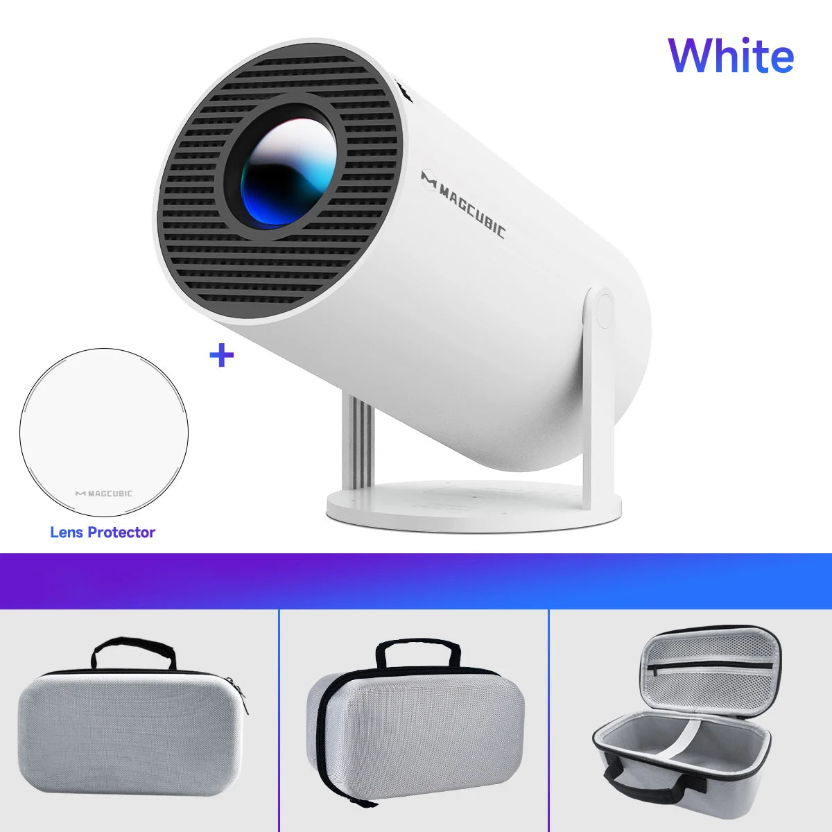 Magcubic HY300 Pro 4K Smart WiFi6 Projector for Home & Outdoor Cinema