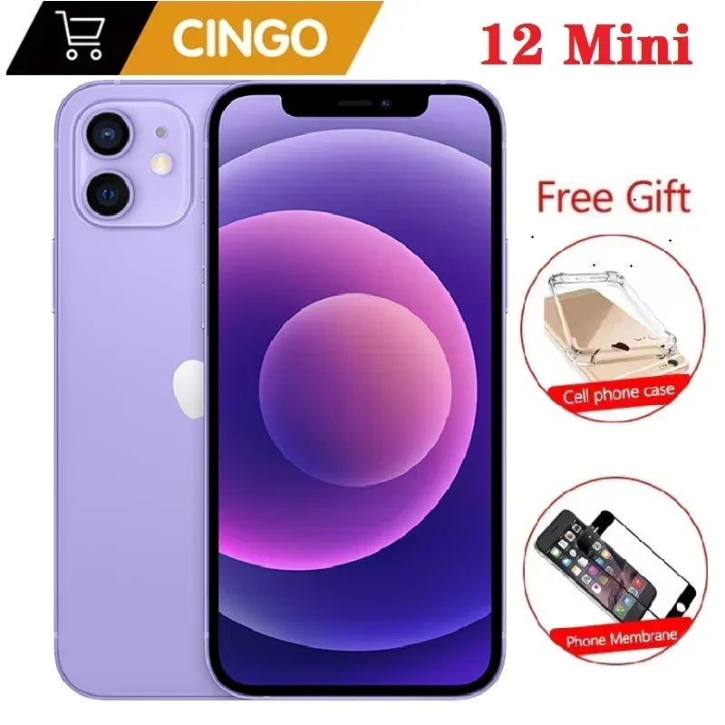 Apple iPhone 12 mini smartphone 64GB/128GB/256GB IOS A14 5.4'' Dual 12MP iPhone 12mini Cellphone