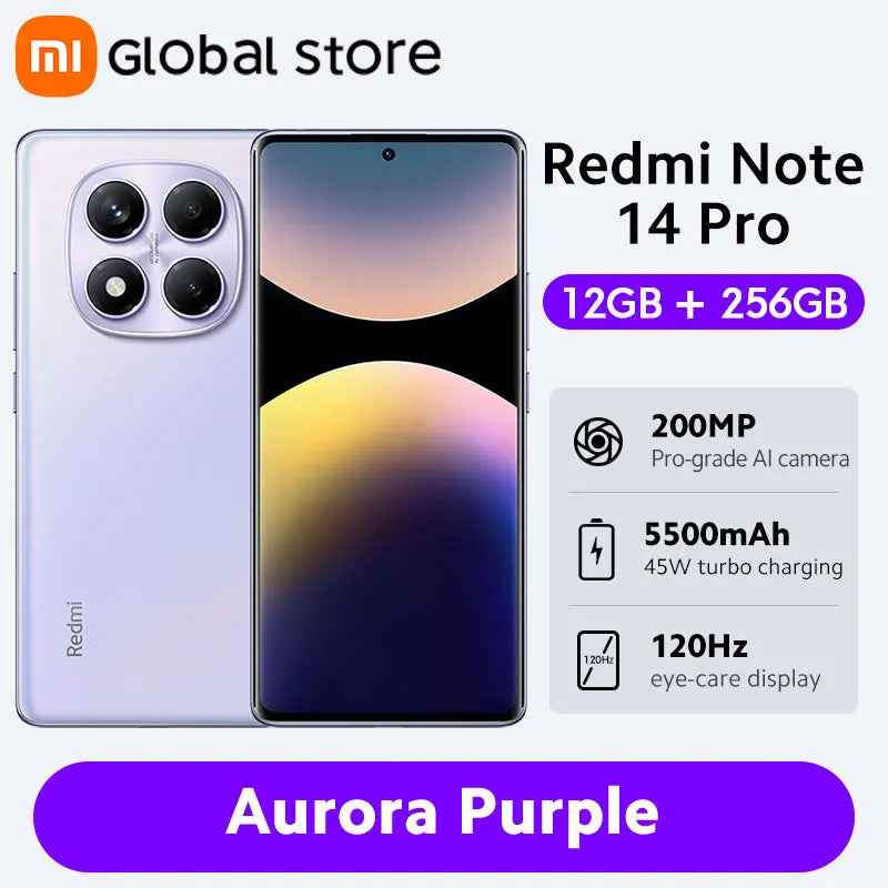 Global Version Xiaomi Redmi Note 11 Pro+ 5G 6GB RAM 128GB