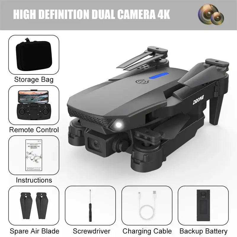 4K HD Camera X8Se V2 Drone 3-Axis Gimbal Quadcopter Remote Control Wifi GPS Drone