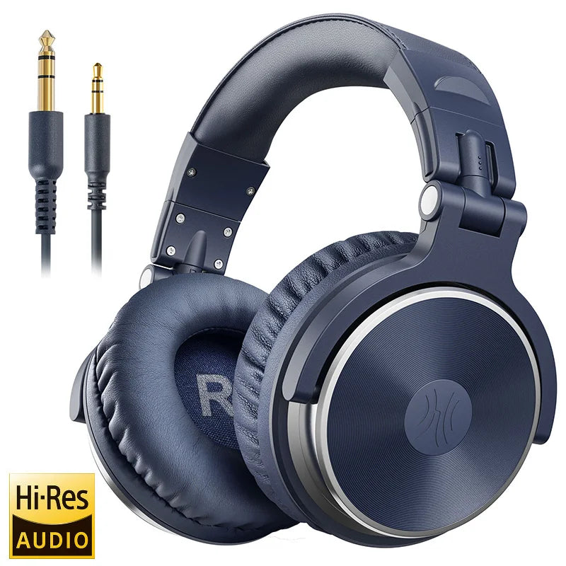 DJ Headphone Wired Professional Studio Pro DJ Headphones With Microphone