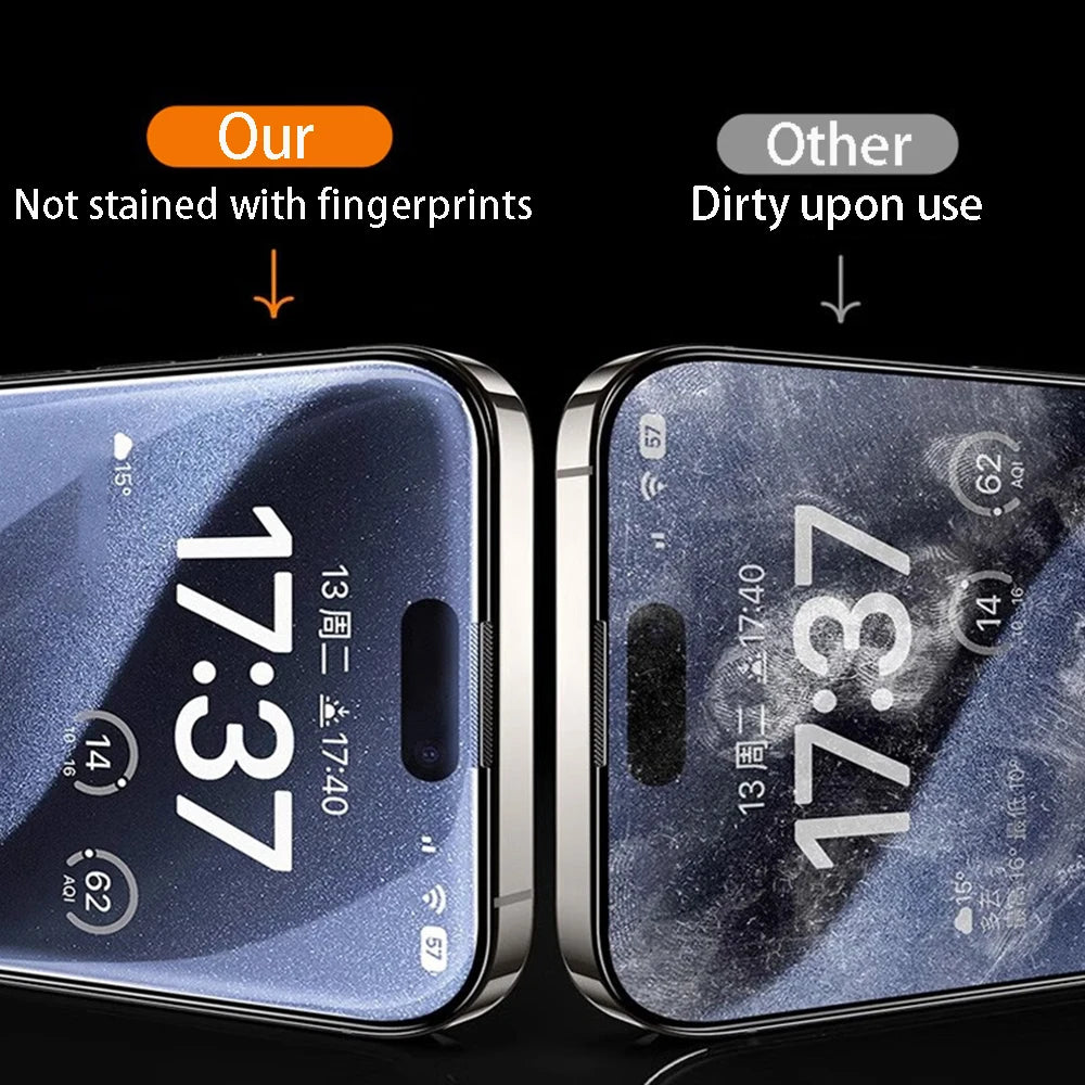 cellphone protector Tempered Glass For Apple iPhone screen protector (Multi Options Available)