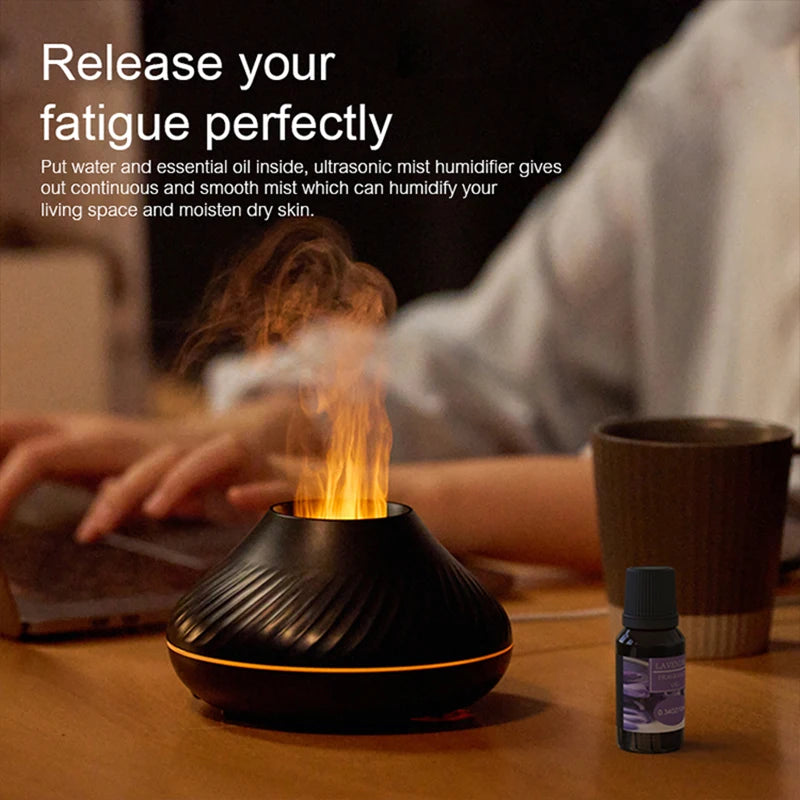 humidifier USB Portable Air Humidifier his model features aromatherapy capabilities with a single mist outlet and colored light options