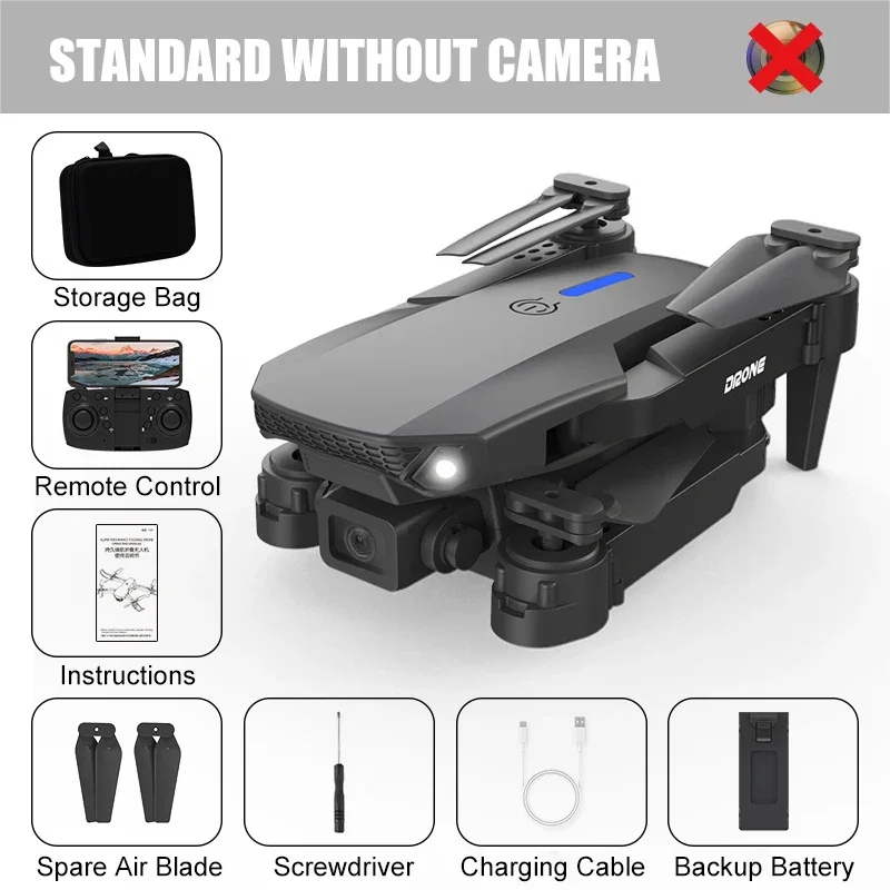 4K HD Camera X8Se V2 Drone 3-Axis Gimbal Quadcopter Remote Control Wifi GPS Drone