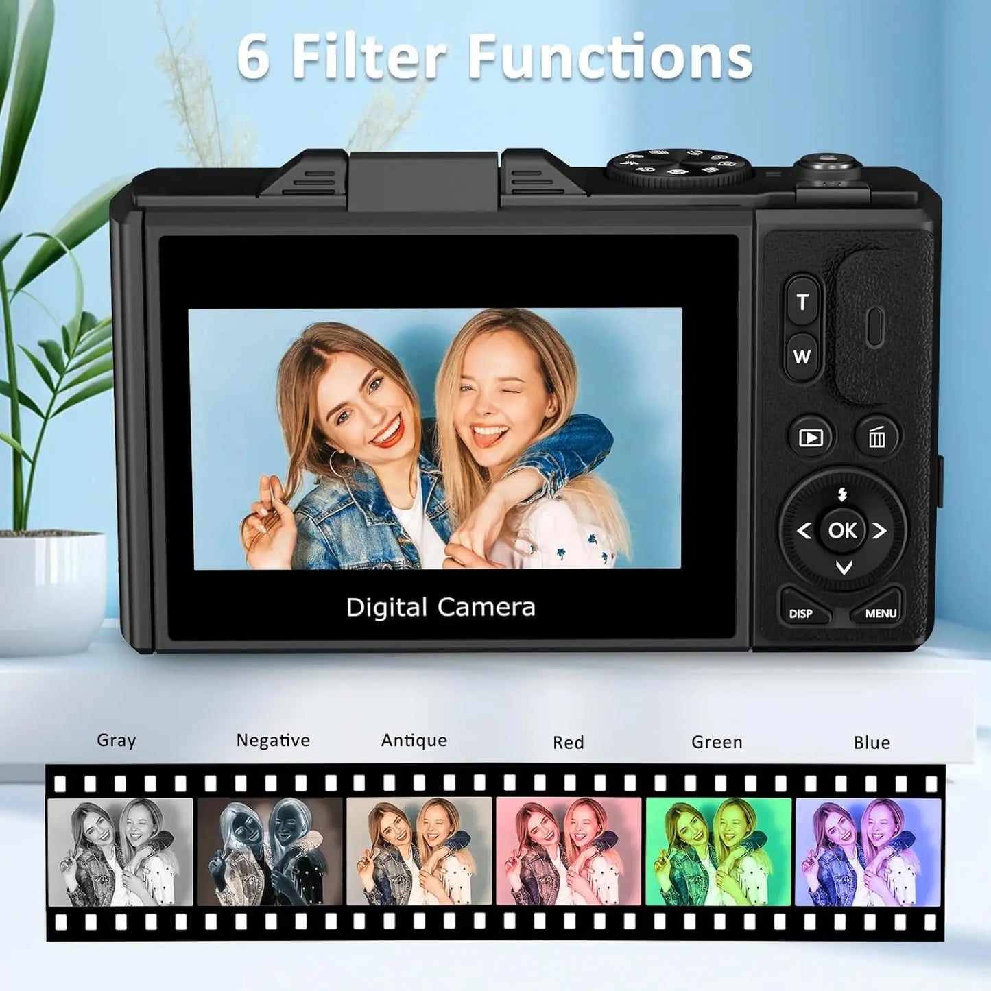 Macro Lens 4K Digital Camera