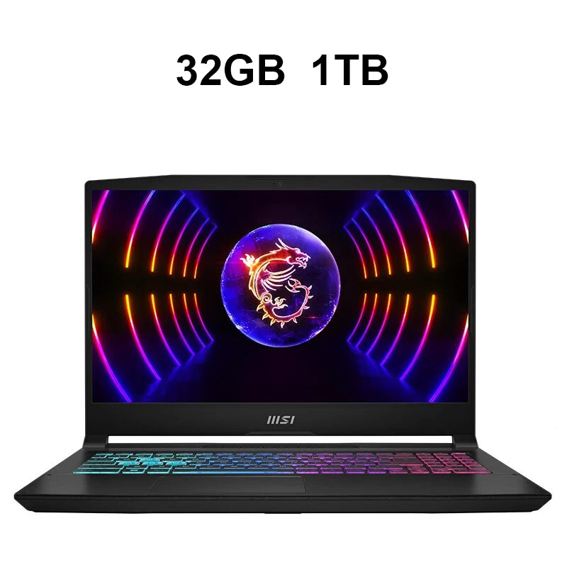 MSI Katana 15 QHD 165Hz Gaming Laptop with RTX 4060 & i7 Power