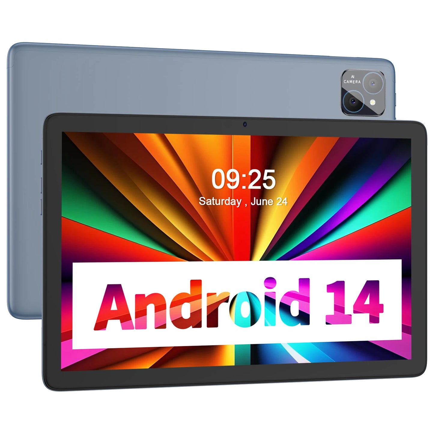 PRITOM TAB11 Powerful 10" Android 14 Tablet with 5G WiFi6 & 8000mAh