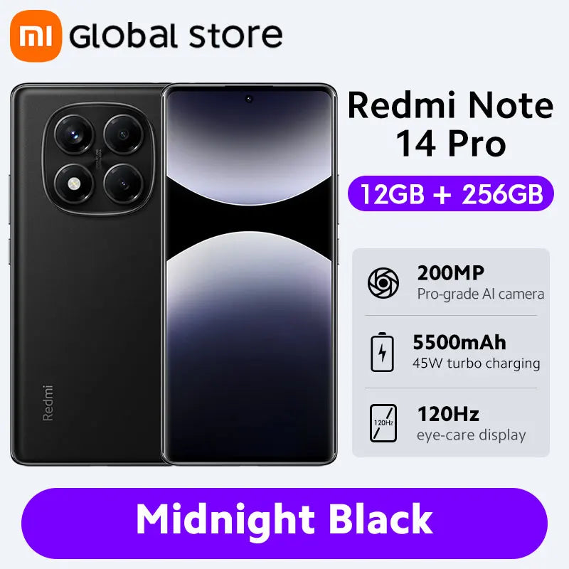 Global Version Xiaomi Redmi Note 11 Pro+ 5G 6GB RAM 128GB