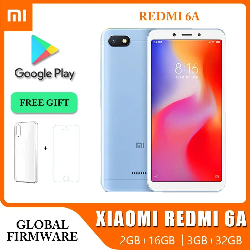smartphone Original Xiaomi Redmi 7 cellphone 4GB 64GB 6.81'' Mobile Phone