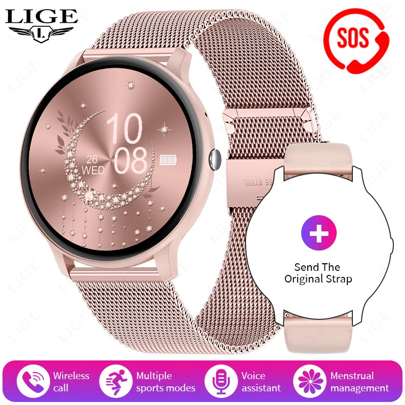 Elegant Fitness Smartwatch for Android & iOS Users