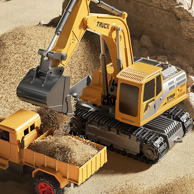 Toy & Hobby remote control RC Excavator with Music and Light