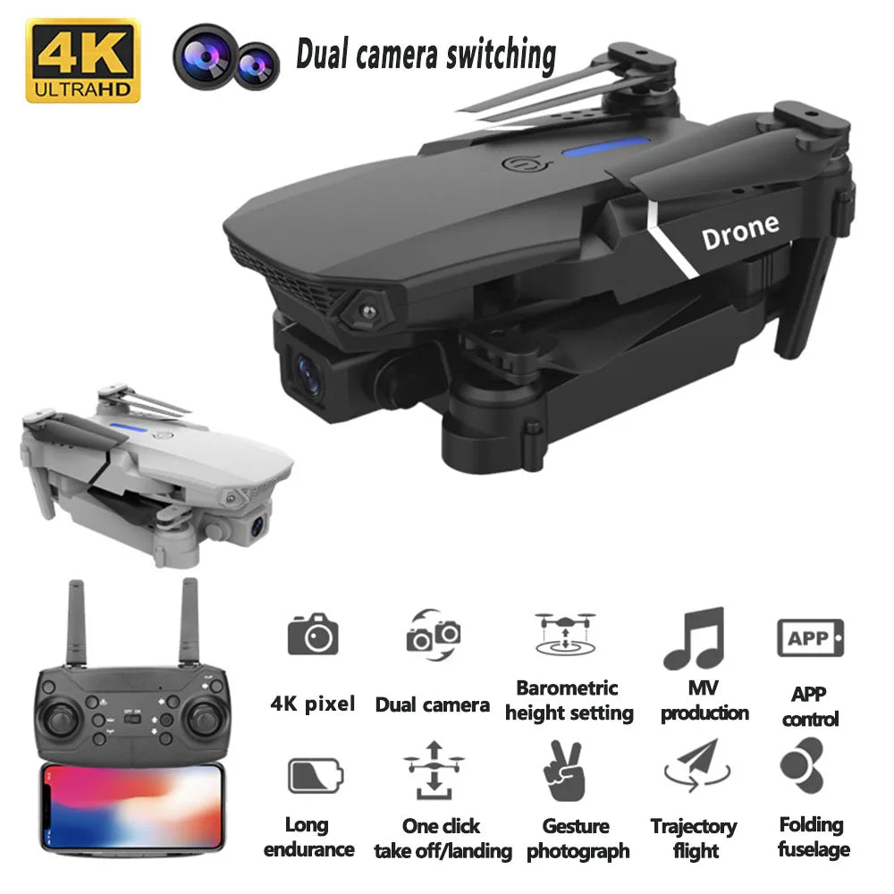 4K HD Camera X8Se V2 Drone 3-Axis Gimbal Quadcopter Remote Control Wifi GPS Drone