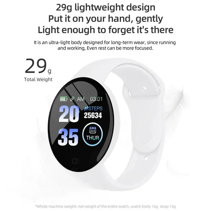 Xiaomi D18 Smartwatch with Sport & Smart Features watch LED Display, bluetooth, track steps